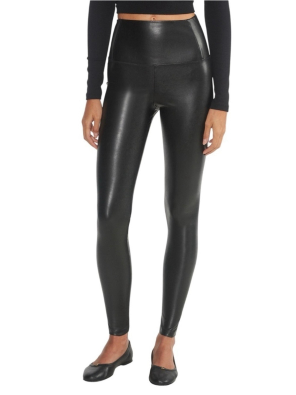 Wilfred Free Daria Pant Black Small Vegan Leather Leggings